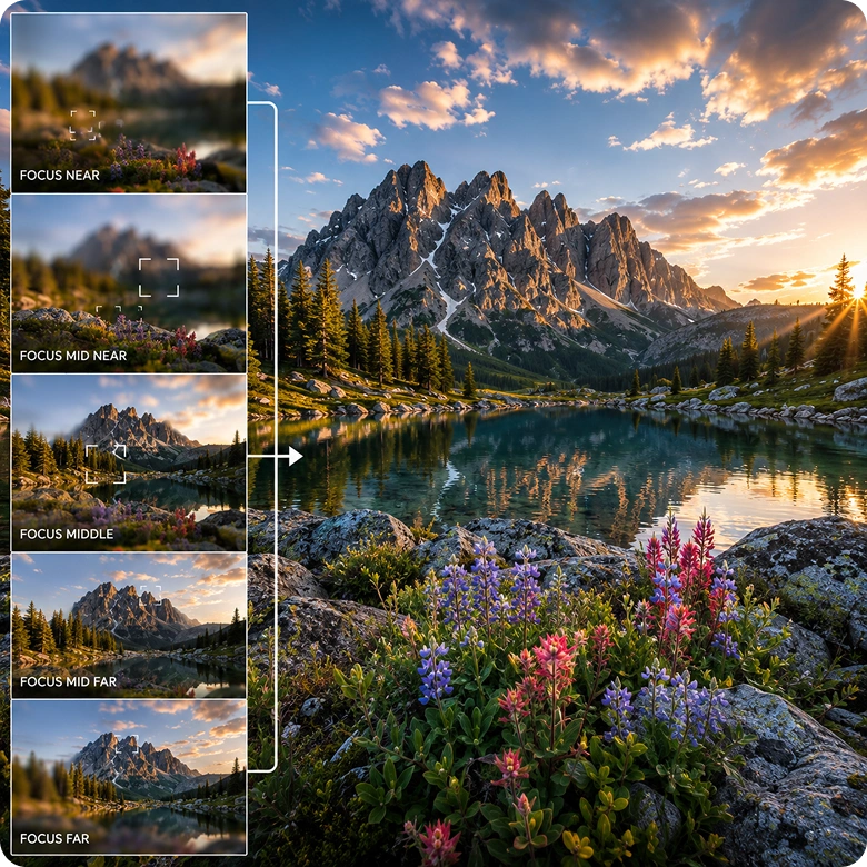 Focus Stacking for Landscapes