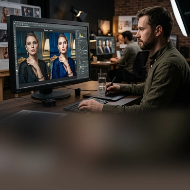 Commercial Photo Retouching for Advertising Projects