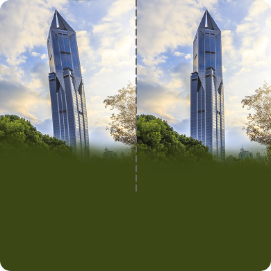 Perspective Correction and Vertical Line Adjustment