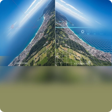 Horizon and Ground Plane Leveling