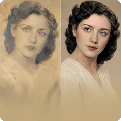 Faded and Discolored Photo Restoration
