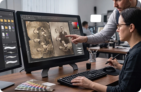 Antique Photo Restoration Services
