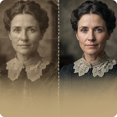 Portrait Restoration and Facial Detail Recovery