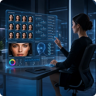 Bulk Portrait Retouching Workflows